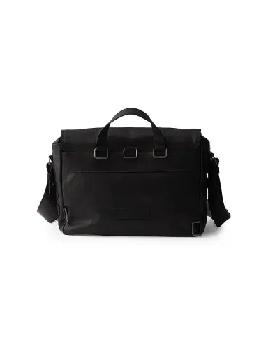 Prada Men's Leather Messenger Bag | Thumbnail 5 Prada Men's Leather Messenger Bag | Thumbnail 5