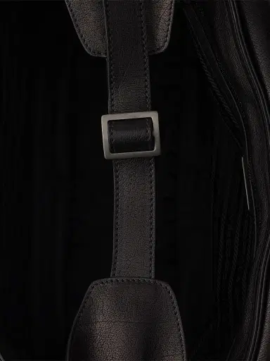 Prada Men's Leather Messenger Bag | Thumbnail 8 Prada Men's Leather Messenger Bag | Thumbnail 8