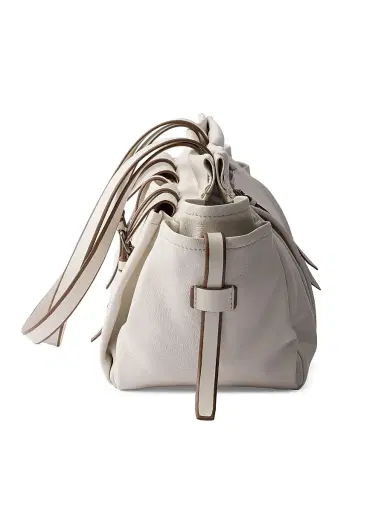 Prada Women's Route Leather Tote Bag - Beige | Thumbnail 4