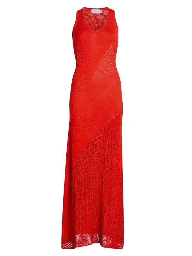 Women's Majka Knitted Maxi Dress - Poppy