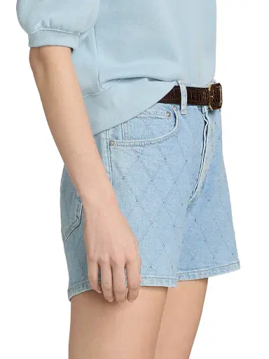 RAILS Women's Mesa Denim Shorts - Quilted Stud - Size 30 | Thumbnail 4