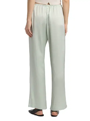 LESET Women's Barb Wide-Leg Pants - Watercress - Size XL | Thumbnail 5