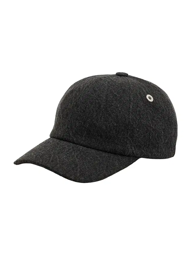 Men's Denim Baseball Cap - Noir