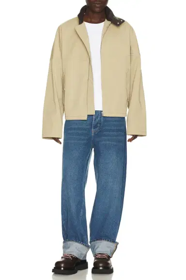 Bottega Veneta Turned Up Trousers Medium Indigo Washed | Thumbnail 4