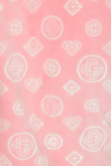 Casablanca Velour Monogram Romper | Thumbnail 4 Casablanca Velour Monogram Romper | Thumbnail 4