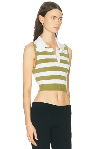 Monse Leather Belt Cut Out Knitted Top | Thumbnail 3 Monse Leather Belt Cut Out Knitted Top | Thumbnail 3