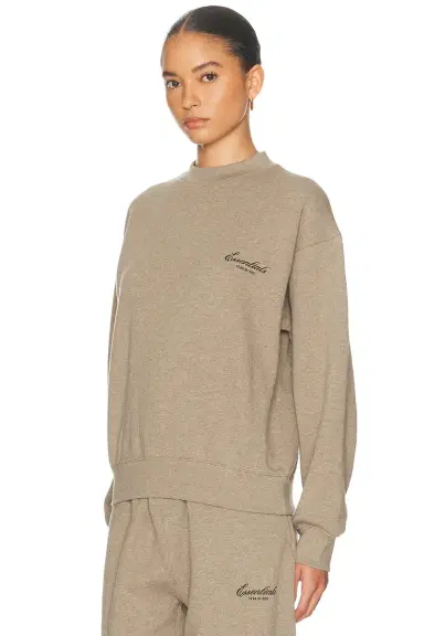 Fear of God Essentials Classic Crewneck Fleece Sweatshirt | Thumbnail 2