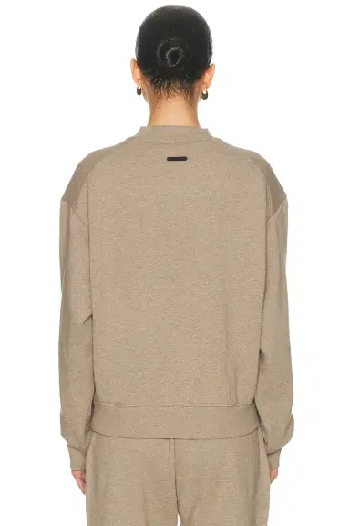 Fear of God Essentials Classic Crewneck Fleece Sweatshirt | Thumbnail 3