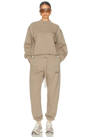 Fear of God Essentials Classic Crewneck Fleece Sweatshirt | Thumbnail 4