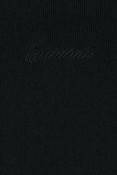 Fear of God Essentials Signature Rib Knit Cropped Rib Top | Thumbnail 5