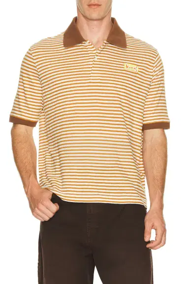 Marni Short Sleeve Polo | Thumbnail 1 Marni Short Sleeve Polo | Thumbnail 1
