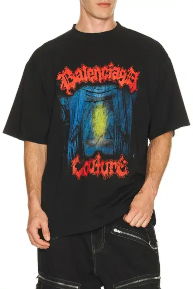 Balenciaga Medium Fit T-Shirt | Thumbnail 1