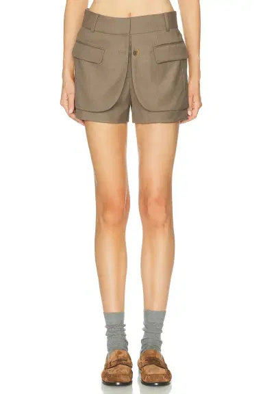 Monse Jacket Hem Short | Thumbnail 1 Monse Jacket Hem Short | Thumbnail 1
