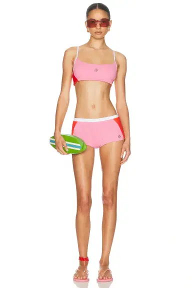 Casablanca Monogram Bikini Top | Thumbnail 4