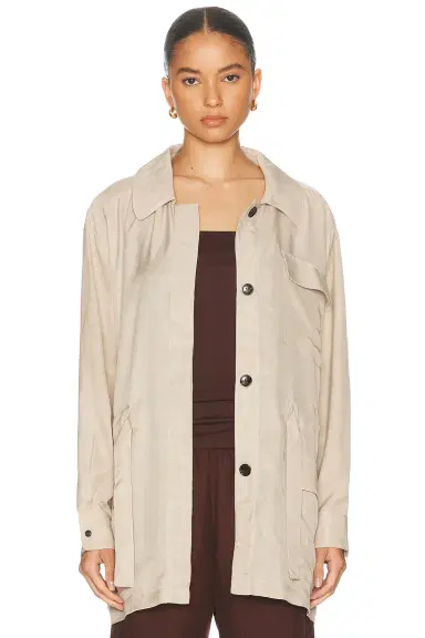 LESET Kim Drawstring Jacket | Thumbnail 2
