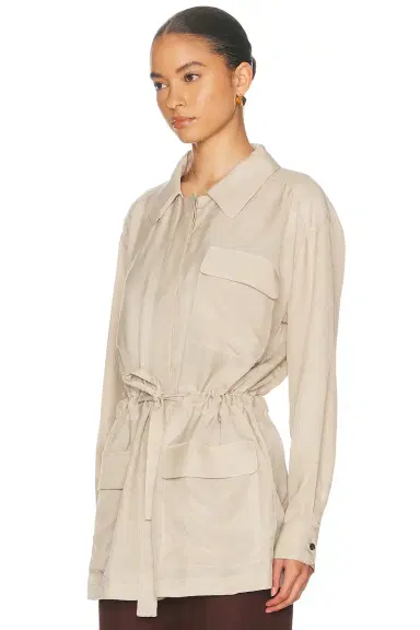 LESET Kim Drawstring Jacket | Thumbnail 3