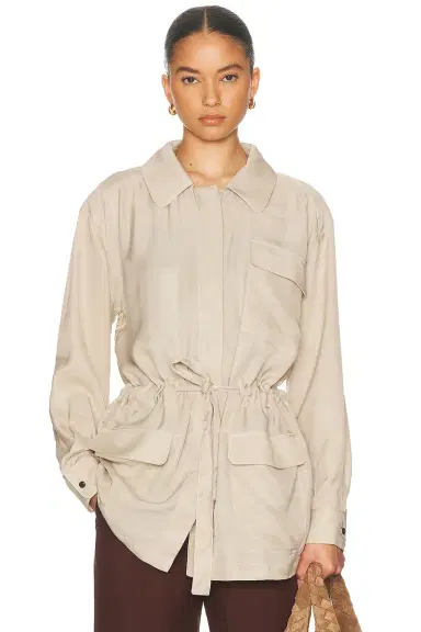 LESET Kim Drawstring Jacket | Thumbnail 1