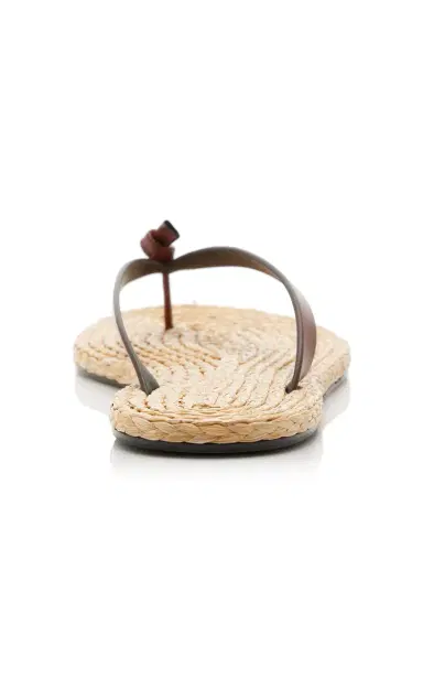 Saint Laurent Pool Jute Sandals | Thumbnail 5 Saint Laurent Pool Jute Sandals | Thumbnail 5