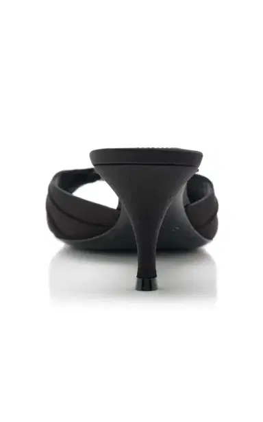 Saint Laurent Jerry Crystal Crepe-Satin Mules | Thumbnail 5 Saint Laurent Jerry Crystal Crepe-Satin Mules | Thumbnail 5