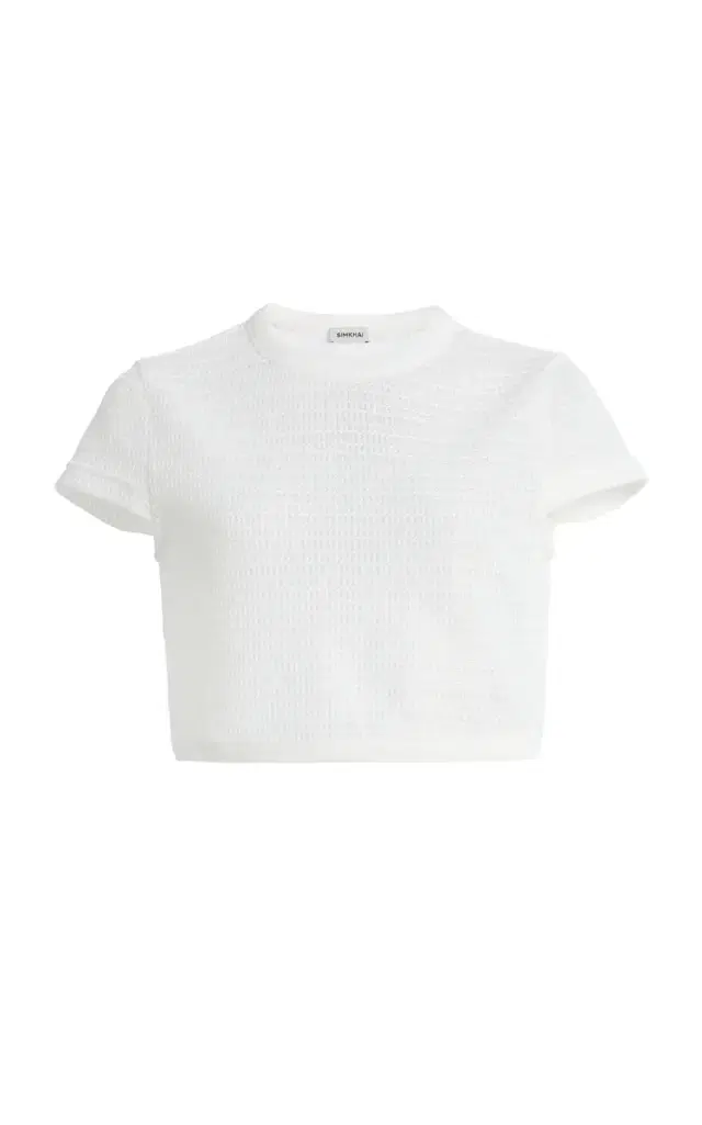 Lidie Crocheted Crop Top