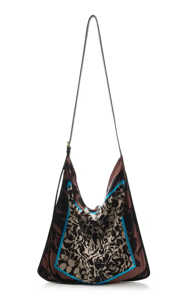 Dries Van Noten Scarf Large Shoulder Bag