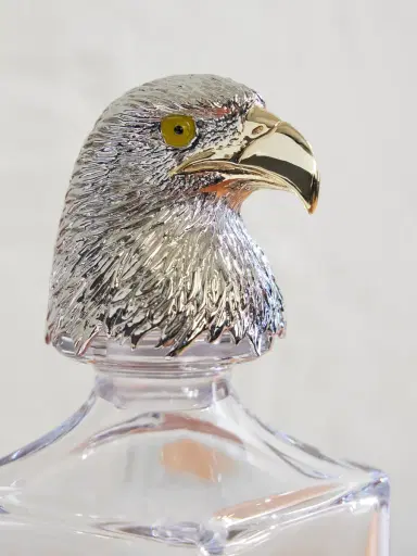 DEAKIN & FRANCIS Eagle Sterling Silver, Gold-Plated and Crystal Decanter - Men | Thumbnail 3