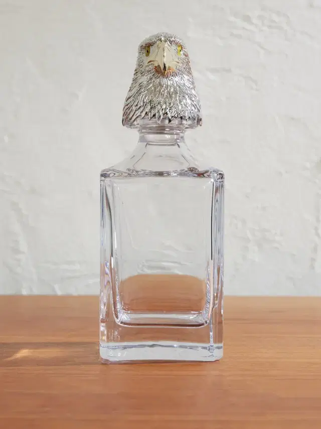 DEAKIN & FRANCIS Eagle Sterling Silver, Gold-Plated and Crystal Decanter - Men