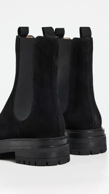 Gianvito Rossi Chester Suede Boots Black | Thumbnail 4 Gianvito Rossi Chester Suede Boots Black | Thumbnail 4