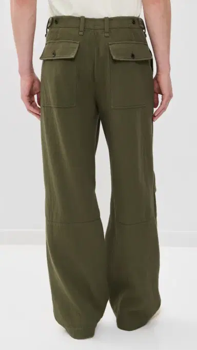 SIMKHAI Slater Field Pants Olive | Thumbnail 3