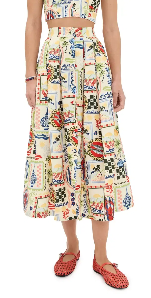 Hunter Bell Eva Skirt Coastal Conversation