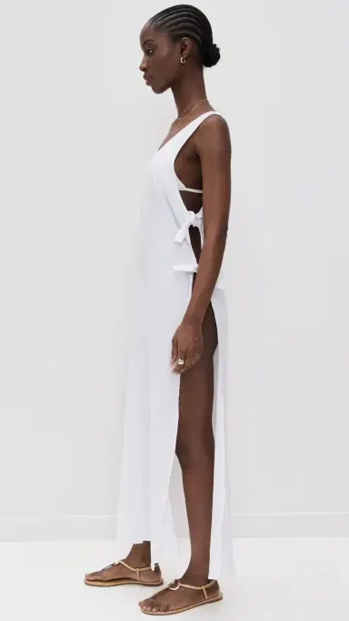 vitamin A Riviera Dress White S | Thumbnail 4 vitamin A Riviera Dress White S | Thumbnail 4