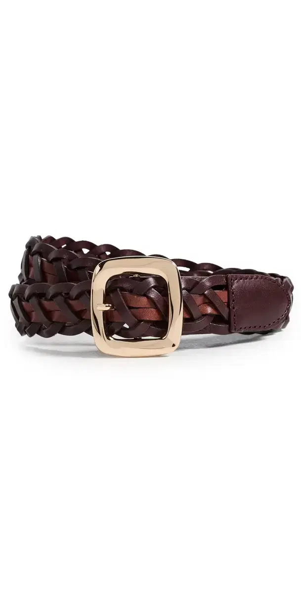 Malley Braided Belt Chestnut