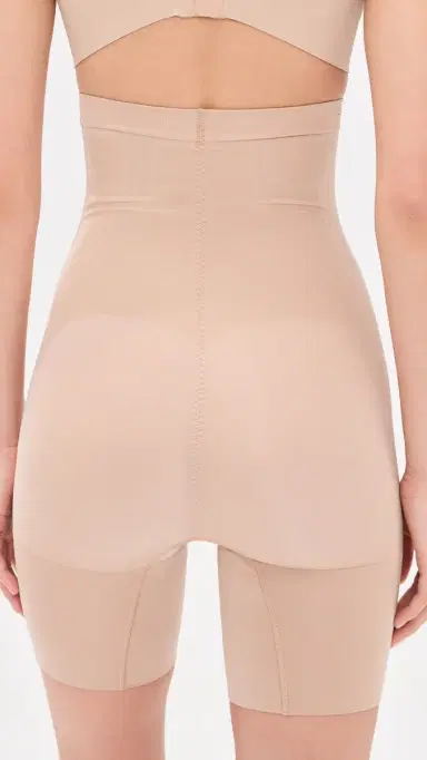 SPANX panxculpt GoFigure Mid Thigh Shorts Chai | Thumbnail 3