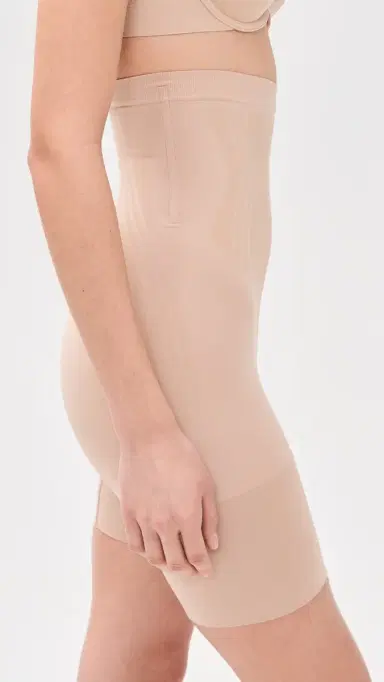 SPANX panxculpt GoFigure Mid Thigh Shorts Chai | Thumbnail 4