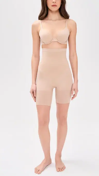 SPANX panxculpt GoFigure Mid Thigh Shorts Chai | Thumbnail 5