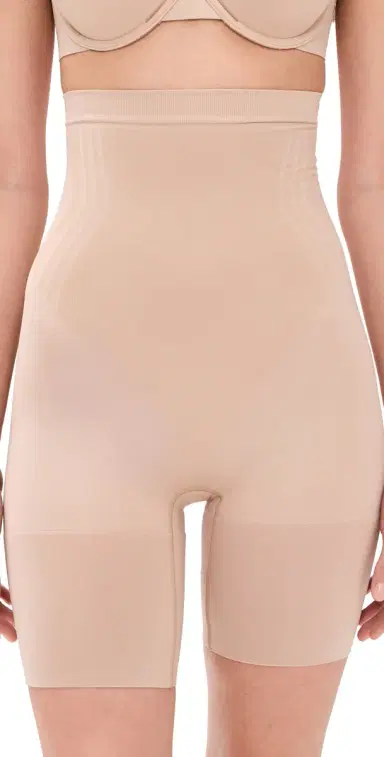 SPANX panxculpt GoFigure Mid Thigh Shorts Chai | Thumbnail 1