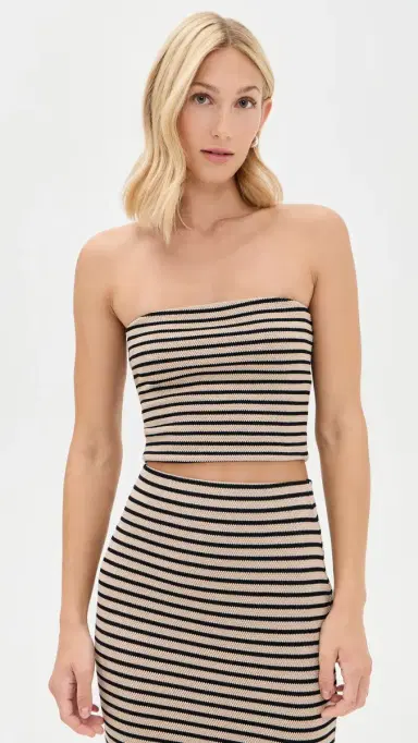 Z Supply Caffari Striped Tube Top | Thumbnail 2 Z Supply Caffari Striped Tube Top | Thumbnail 2
