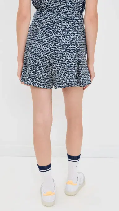 Adidas Golf Originals All Over Skort Night Indigo/Chalk White | Thumbnail 3