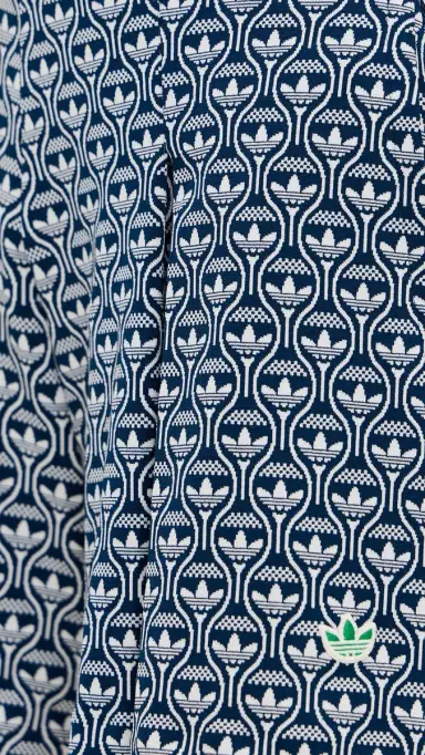 Adidas Golf Originals All Over Skort Night Indigo/Chalk White | Thumbnail 6