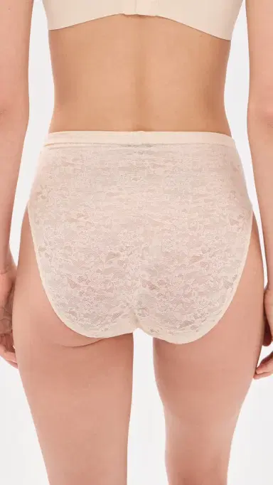 Spanx supersmooth Day to Date Night Hi-Leg Briefs Toasted Coconut | Thumbnail 3