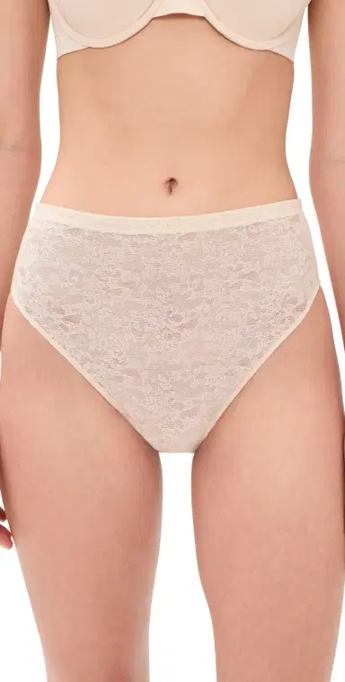 Spanx supersmooth Day to Date Night Hi-Leg Briefs Toasted Coconut | Thumbnail 1