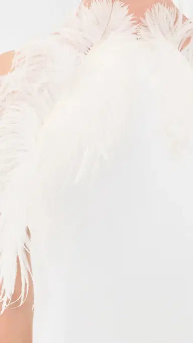 The Attico Mini Dress White | Thumbnail 6