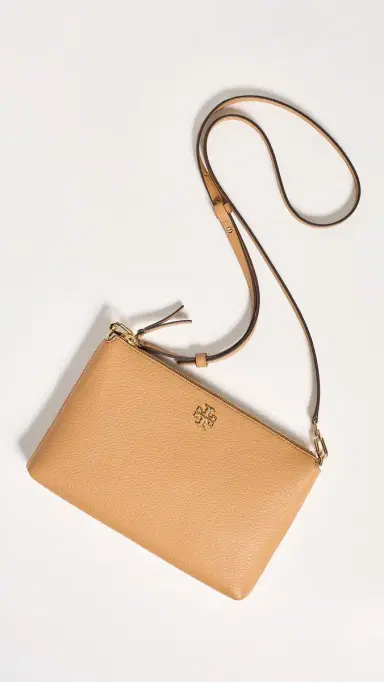 Tory Burch Mercer Pebbled Zip Crossbody Bag | Thumbnail 5