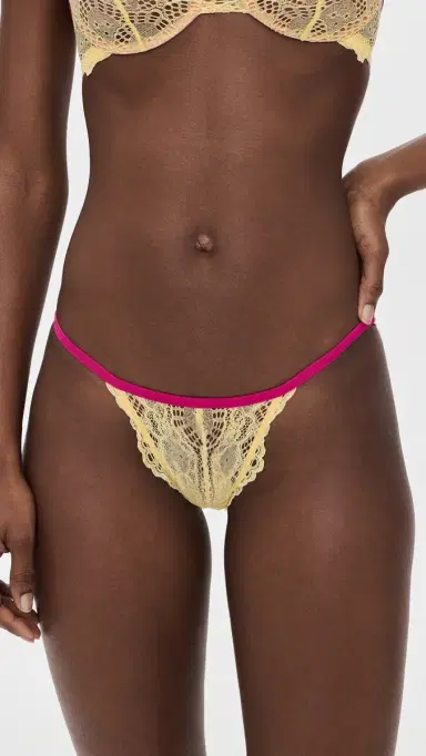 Only Hearts Brazilian Bikini Panties Lemon L | Thumbnail 2