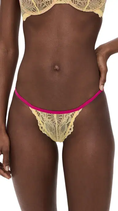 Only Hearts Brazilian Bikini Panties Lemon L | Thumbnail 5