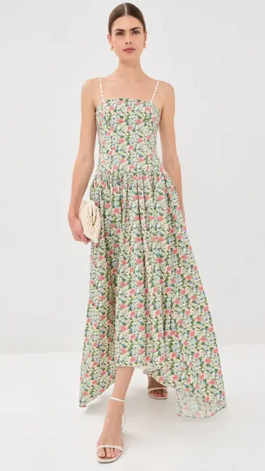 AZEEZA Nayara Poplin Dress Florette L | Thumbnail 2