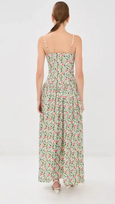 AZEEZA Nayara Poplin Dress Florette L | Thumbnail 3