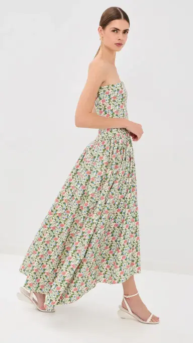 AZEEZA Nayara Poplin Dress Florette L | Thumbnail 4