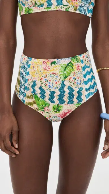 HUNTER BELL Swim Bikini Bottoms Morning Glory S | Thumbnail 2