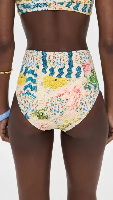 HUNTER BELL Swim Bikini Bottoms Morning Glory S | Thumbnail 3